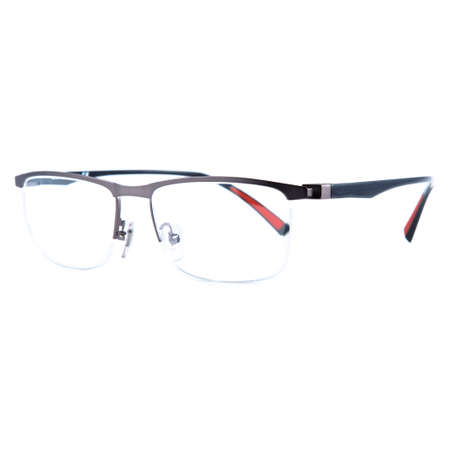 frames of glasses in blue on a white background. Eyeglasses in blue frames.の写真素材