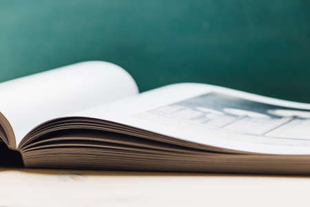 open book pagesの写真素材