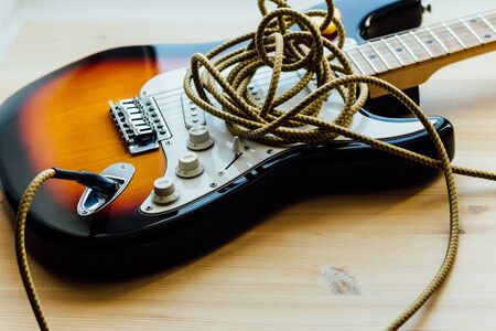 parts of electric guitar