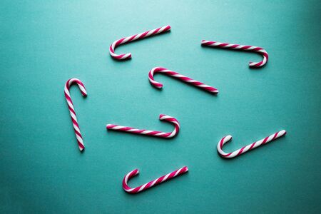 Christmas decorations, candy canes
