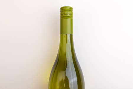 a bottle neck with Screw Capの写真素材