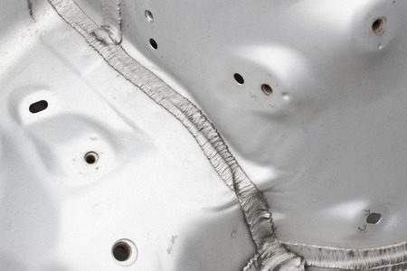 fold line of the car bodyの写真素材