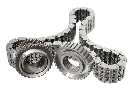 gear chain carの写真素材