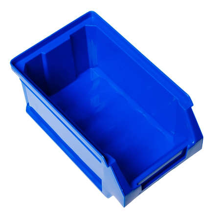 Box hardware (storage box) isolated on a white background.の写真素材
