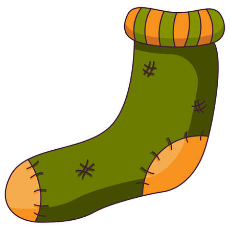 Flat icon illustration of thanksgiving day items. Vector illustrationのイラスト素材