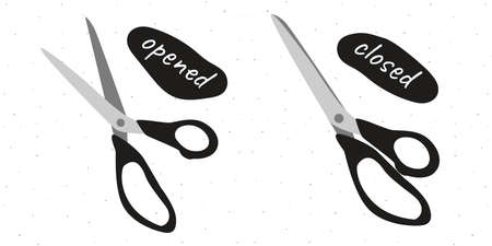 Vector hand drawn flat illustrationのイラスト素材