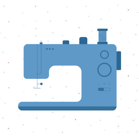 Vector hand drawn flat colorful illustrationのイラスト素材