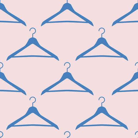 Vector flat hand drawn seamless patternのイラスト素材