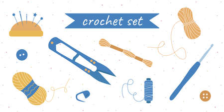 Vector hand drawn flat colorful illustrationのイラスト素材