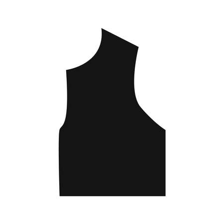 Vector hand drawn silhouette illustrationのイラスト素材