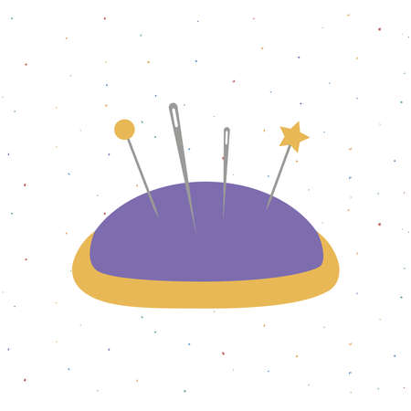 Vector hand drawn flat colorful illustrationのイラスト素材