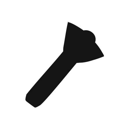Vector hand drawn flat silhouette illustrationのイラスト素材