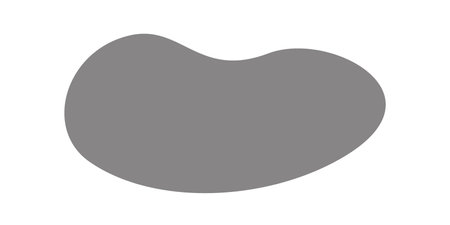 Flat vector silhouette illustration of shapeのイラスト素材