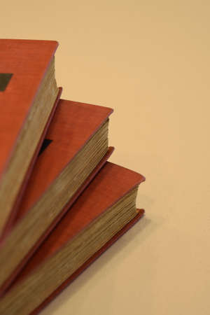 Book with selected focus and copy space back to school conceptの写真素材