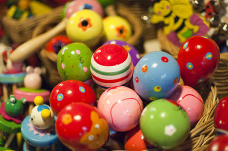 Colorful easter eggs の写真素材