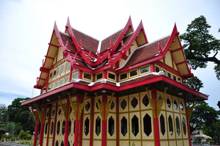 An image of the Hua Hin train station in Thailand  の写真素材