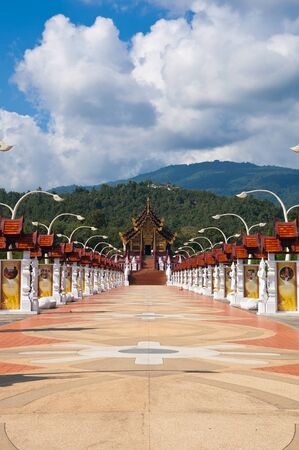 the Lanna style  in Chiang Maiのeditorial素材