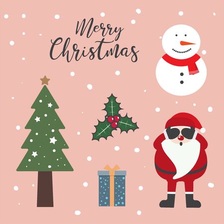 Element christmas decorationのイラスト素材
