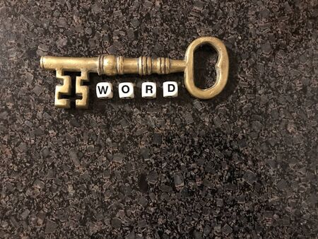 ?Keyword? Pictogramの写真素材