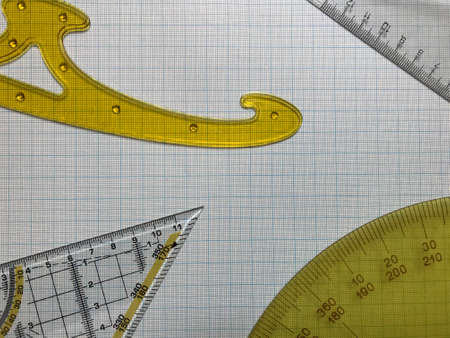 Set of Geometric Tools on a Graph Paper