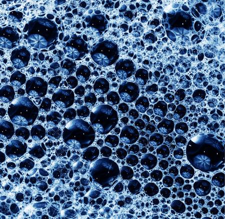 abstract close-up colorful foam background