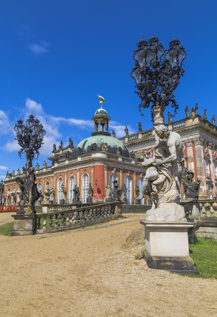 New Palace in Sanssouci. Potsdam. Germanyのeditorial素材