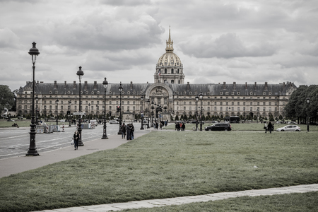 PARIS, FRANCE - MAY 15, 2016: State Les Invalides. Paris. Franceのeditorial素材