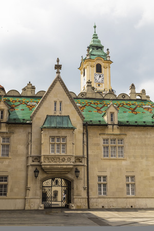 BRATISLAVA, SLOVAKIA - July 27, 2016: Museum of the City History- Old Town Hall. Bratislava. Slovakiaのeditorial素材
