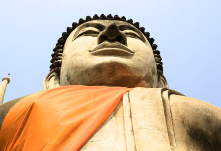  face Buddha in Thailandの写真素材