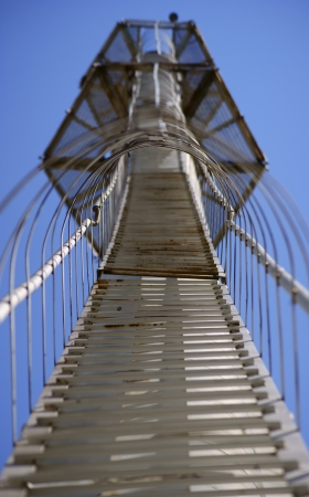 Television tower in Rostov-on-Don  Russia   Staircase の写真素材