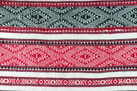 Thai folk textile north style made by handwork