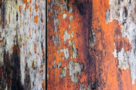 old, grunge wood panels used as background