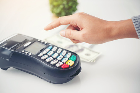 Credit card payment, buy and sell products & serviceの写真素材