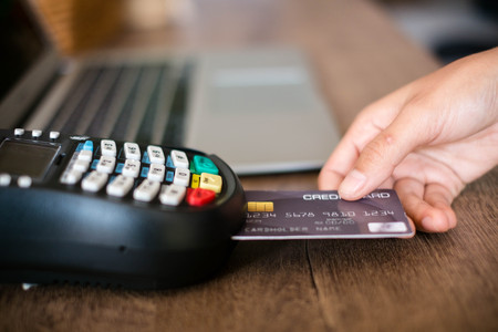 mobile payment ,online shopping conceptの写真素材