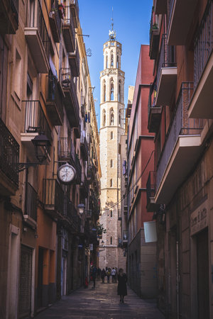 Street view of Toledo, Spainの写真素材