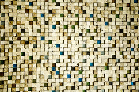 Mosaic stone decoration.の写真素材