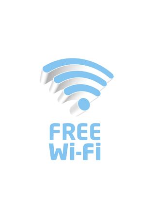 Vector wireless internet symbol.のイラスト素材