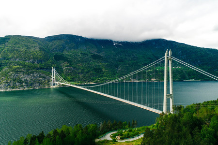 Norwegian Bridge Crossingのeditorial素材
