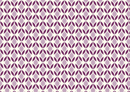 Dark Purple Leaves and blossom pattern on light yellow background. Abstract or modern bloom seamless pattern style for classic or modern designのイラスト素材