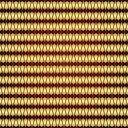 Gold Modern double plumb or triangle seamless pattern. Stylish pattern for graphic design in abstract style.のイラスト素材