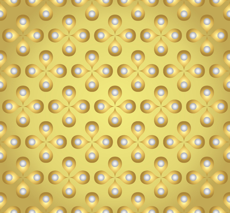 Gold blossom and pollen on pastel background. Vintage or retro bloom for love and graphic design.のイラスト素材