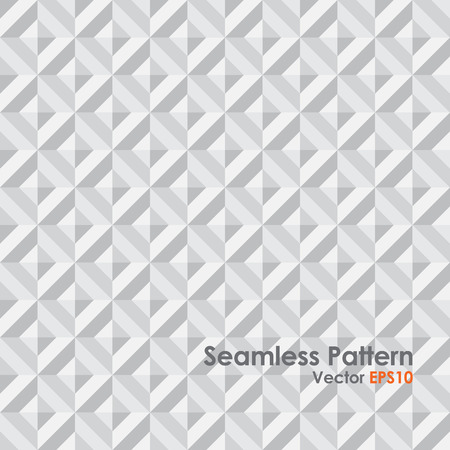 Gray Abstract rectangle seamless pattern. Modern rectangle for graphic design.のイラスト素材