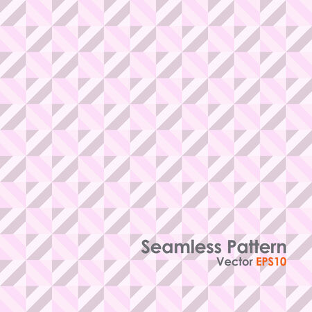 Pink Abstract rectangle seamless pattern. Modern rectangle for graphic design.のイラスト素材