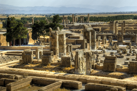 ancient Persian capitalの写真素材