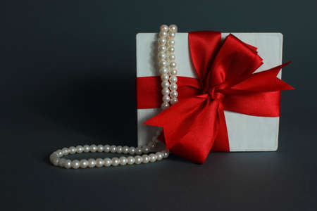 Bijou with elegant boxの写真素材