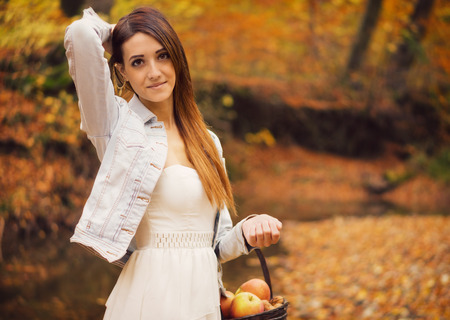 Autumn fashionの写真素材