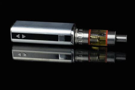 Adjustable electronic cigarette, non carcinogenic alternative for smokingの写真素材