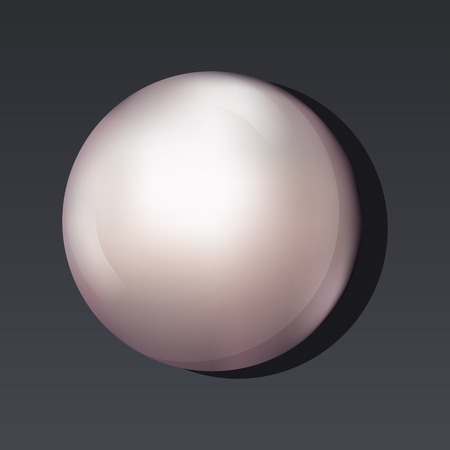 Game icon of pearl in cartoon style.のイラスト素材