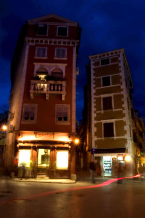 Rovinj by nightの写真素材