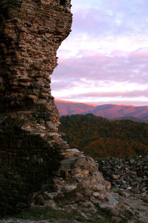 Ruieni tower, Romaniaの写真素材